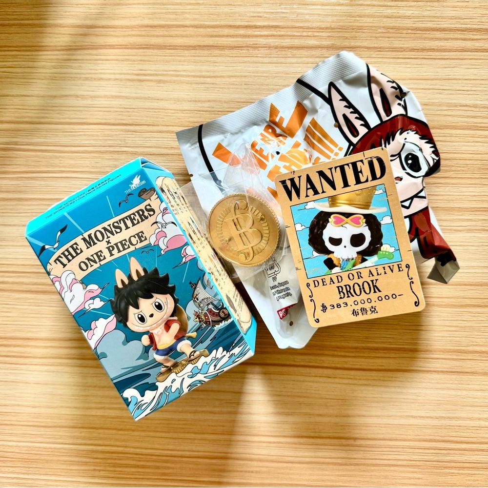POP MART The Monsters x One Piece Figure - Brook